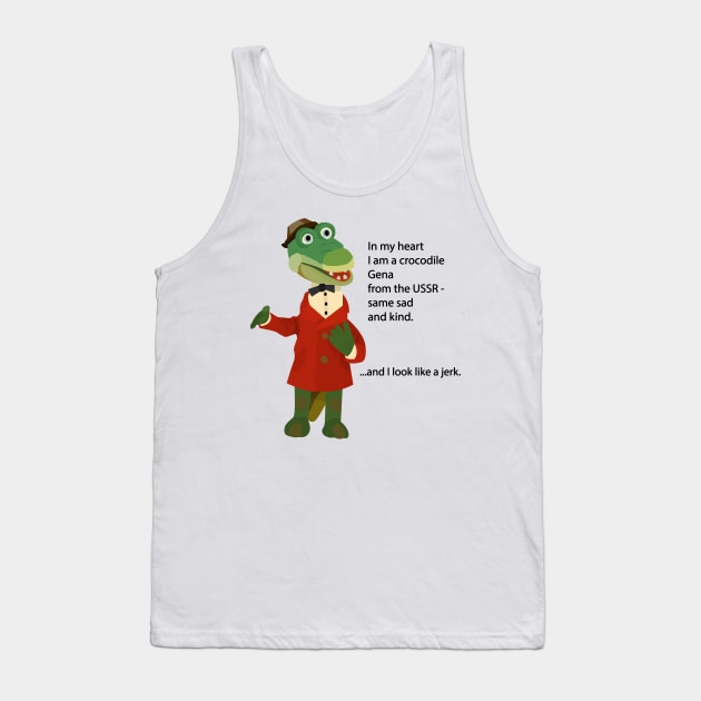 Crocodile Gena Tank Top by MushroomEye